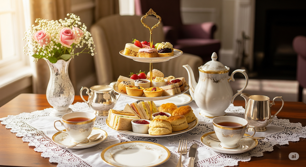 Grafika przedstawiająca Afternoon Tea