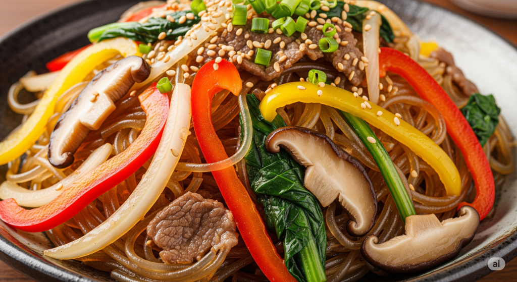 Japchae - koreańskie danie